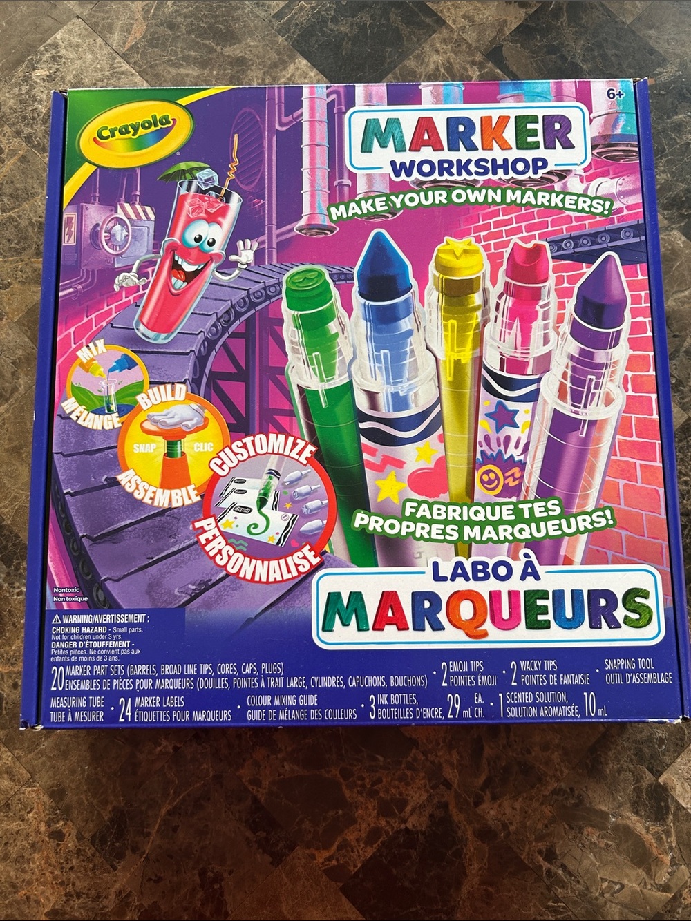 BNIB 🆕 Crayola Kids Marker Workshop Art Kit - Imaginative Play - Arts & Crafts